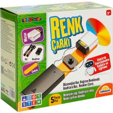 Edu Sun Stem Renk Çarkı Bilim Seti