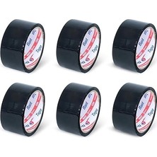 45 mm x 40 mt Siyah Koli Bandı 6 Adet