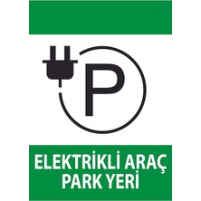 Araç Park Yeri Uyarı Tabelası - 20X30 Foreks - Aş2