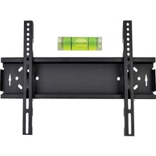 Tüm Markalara Uygun 37" - 55" Inç 94 - 140 Ekran Televizyon LCD LED Monitör Plazma Tv Sabit Duvar Askı Aparatı+Su Terazili