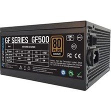 GF500 500W 80+ Bronz Sertifikalı Güç Kaynağı