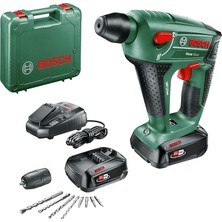 Home And Garden Akülü Kırıcı Delici Uneomaxx (18 Volt Sistemi, 2 Akü, 8 Parça Aksesuar Ucu Dahildir, Betonda Maksimum Delme Çapı 10 Mm, Taşıma Çantasında)