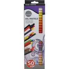 Rowney Simply Yağlı Pastel 50 Renk