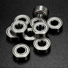 Magnet 5 Adet 608ZZ Rulman - Metal Mühürlü Çok Amaçlı Bilye Rulman - 8X22X7 Ölçülerinde