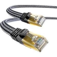 Cat8 Ethernet Patch Adsl Modem Internet Kablosu (Cat8, 5 Metre)