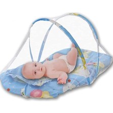 Bebek Cibinlik Sineklik Seti, 92 cm - Mavi