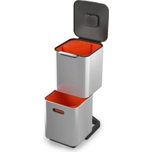 Joseph Totem Çöp Kovası, Paslanmaz Çelik, 40 Litre