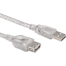 SL-AF2003 Usb2.0 3m Şeffaf Uzatma Kablo
