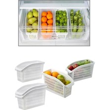 Buzdolabı Içi Düzenleyici Dolap Içi Düzenleyici Organizer 4'lü
