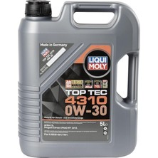 Moly Top Tec 4310 0W-30 5 L Otomotiv Bakım Ürünü
