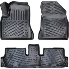 Citroen C4 Grand Picasso 7 Koltuk 2006-2013 Uyumlu 3D Havuzlu Paspas