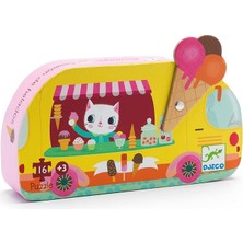 Dekoratif Puzzle 16 Parça Ice Cream Truck Dj