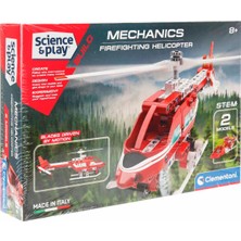 Clementoni Bilim ve Oyun: Mechanics Firefighting Helikopter