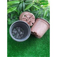 Vakum Saksı 100 Adet 13X10 cm 0,90 Lt Plastik Saksı Ucuz Saksı Fide Üretim Saksısı Fide Saksısı