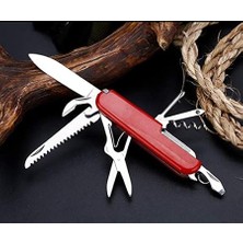 11 Fonksiyonlu Isviçre Outdoor Kamp Cep Çakısı