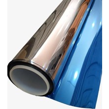 Silver Aynalı Cam Filmi Amerikan Çizilmez 75 cm x 2 Metre KML136