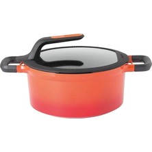 Gem Stay Cool Soft Orange Tencere 28 cm