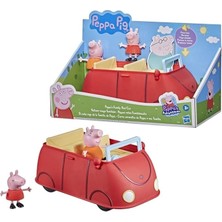 Pig Peppa'nın Maceraları Peppa'nın Ailesinin Kırmızı Arabası Okul Öncesi Oyuncağı, Konuşma ve Ses Efektleri, 3 Yaş ve Üzeri Içindir