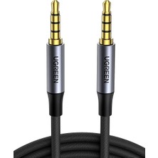 3.5mm Hi-Fi Erkek To Erkek Trrs Aux Ses ve Mikrofon Kablosu 2 Metre
