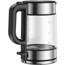 Electric Glass Kettle Black