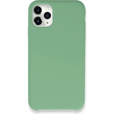 Akmanora Newface Apple iPhone 11 Pro Kılıf Lansman Legant Silikon - Yeşil