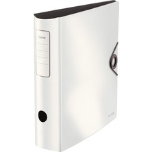 180° Active Solid Geniş Klasör, Beyaz, A4, 82 mm Genişliğinde Yuvarlak Sırt, Elastik Bantlı, Hafif Polyfoam Malzeme, 10471001