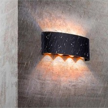 CT-8013 Kapri Modern Dış Mekan LED Aplik Amber