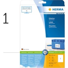 5065 Evrensel Etiketler, 25 Yaprak, 210 x 297 Mm, 1 Adet A4 Yaprak, 25 Adet, Kendinden Yapışkanlı, Yazdırılabilir, Mat, Çıkartma, Beyaz