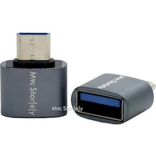 Usb-C USB 3.0 Dönüştürücü | 5gbps Veri Aktarımı | Macbook, iPad Pro ve Usb-C Destekli Cihazlar Için Type-C USB Adaptör Gri