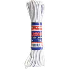Beyaz Bel Lastiği – 10 Metre Dikiş Lastiği, 0.5 cm Kalınlık, Kıyafet ve Don Lastiği