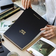 Siyah Kraft Kapak Eskiz Defteri 60 Yaprak 140 Gr. Perforajlı Sketch Book