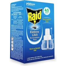 Elektro Likit Sivrisineklere Karşı Hızlı ve Sürekli 45 Gece Etkili 1 Adet Elektro Likit Yedek Şişe
