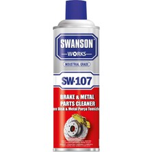Swanson Works Fren Disk ve Balata Nel Metal Temizleme Sprey 500 ml
