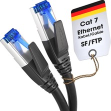 – Cat 7 Ethernet Kablosu, Kırılmaya Dayanıklı – 2m – 10 Gbit Ağ, 0,25-30M Arasında Mevcut (Yüksek Hızlı Ağlar Için Yama Kablosu, Pc, Anahtar/yönlendirici/modem, RJ45, Siyah)