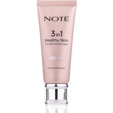 Cosmetics 3 In 1 Healthy Skin Tinted Moisturizer Renk Ton Eşitleyici 50 Spf Aydınlatıcı Krem