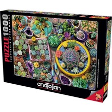 Puzzle - Kaktüsler / 1000 Parça Puzzle, #1122