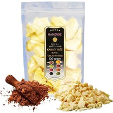 Bitkisel Yenilebilir Saf Katı Kakao Yağı 100 gr