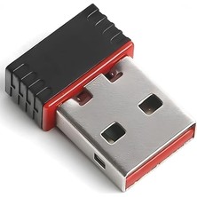 Mini USB Wifi Adaptör 300 Mbps Uyumlu (W-1)