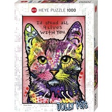 Puzzle 1000 Parça Dokuz Canlı Kedi HEY29731