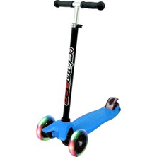 Shinaro 3 Tekerlekli Işıklı Mavi Maxi Scooter