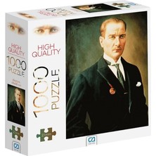 Games Başkomutan Atatürk 1000 Parça 2,2mm Kalınlık 48X68CM Profesyonel Hobi Puzzle Yapboz Serisi VGN462