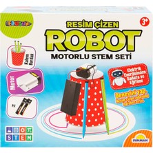 Edu Sun Resim Çizen Robot Motorlu Stem Seti
