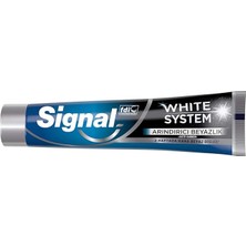 White System Diş Macunu Arındırıcı Beyazlık Aktif Karbon 75 ml