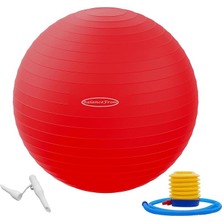 Patlamaya Dayanıklı ve Kayma Dirençli Egzersiz Topu - Yoga, Fitness, Hızlı Pompalı Doğum Topu, 907 kg Kapasite, Çoklu Renk ve Boyutlar