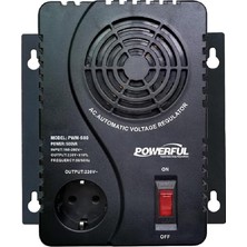 PWM-500 500VA 250W Kombi, Buzdolabı Otomatik Voltaj Regülatörü