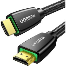 HDMI Kablo 4K 60Hz UHD 2.0 HDMI Arc Kablo Hdr 3D High Speed 18GBPS Ethernet Altın Kaplama Tv Televizyon, Monitor, Blu-Ray, Ps5/ps4/ps3, Xbox Series S, Soundbar (2m ile Uyumlu)