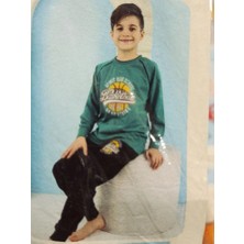 fiyakamstore Kapi Kids 7011 Erkek Çocuk Uzun Kol Pijama Takım