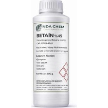 Lenda Shop Betain %45 Cocamidopropyl Betaine Capb 500 G Köpük Artırıcı Kozmetik Hammaddesi