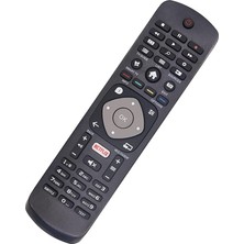 Evrensel LCD LED 3D Hd Akıllı Tv Için Philips Tv Yedek Uzaktan Kumandası, Netflix ile - Kurulum Gerekmez