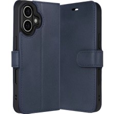 Akmanora Newface Apple iPhone 17 Trend S Plus Kapaklı Kılıf - Lacivert